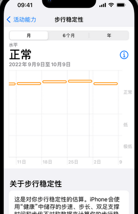 陕州iPhone手机维修如何在iPhone开启'步行稳定性通知'