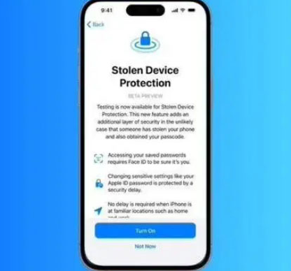 陕州苹果授权维修店分享被盗设备保护功能开启方法 