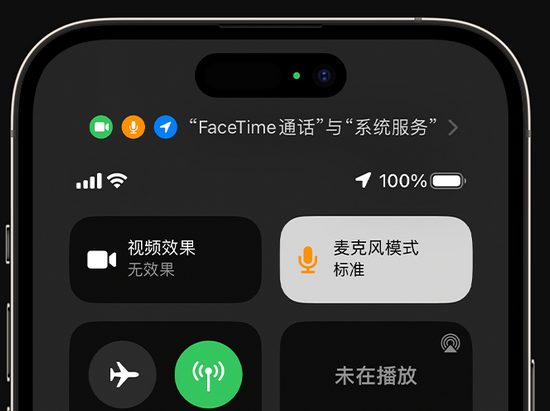 陕州苹果授权维修网点分享iPhone在通话时让你的声音更清晰 